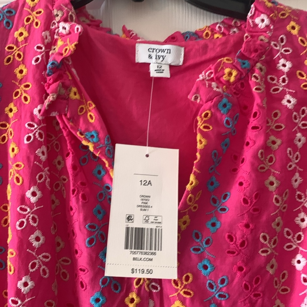 NWOT crown & ivy Pink and Orange Maxi Dress
worn once - Picture 2 of 7